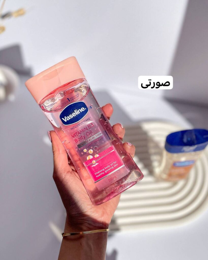 روغن بدن وازلین (Vaseline Body Oil)